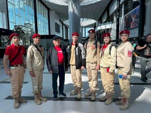 Арина Галыгина – юнармеец отряда «Орлята» районного ЦДО вошла в состав областной делегации для поездки в Московскую область, на Всероссийский форум Юнармии
